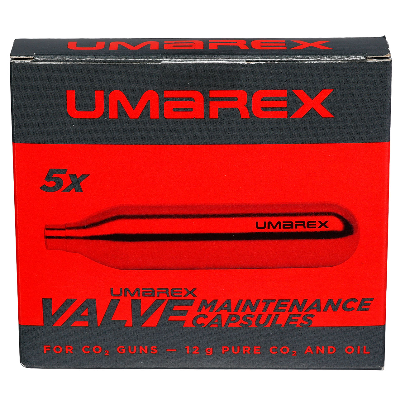 Umarex CO2 Ventilwartungskapseln mit Speziall fr alle CO2-Waffen 5 Stck je 12g Bild 2