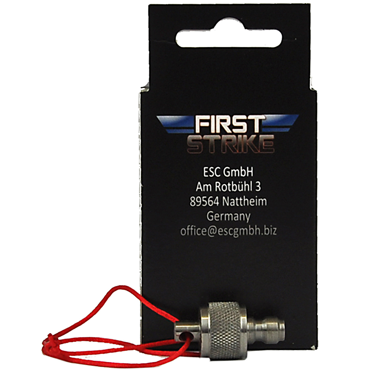 First Strike Pressluft Test- und Staubschutzstecker Bild 1