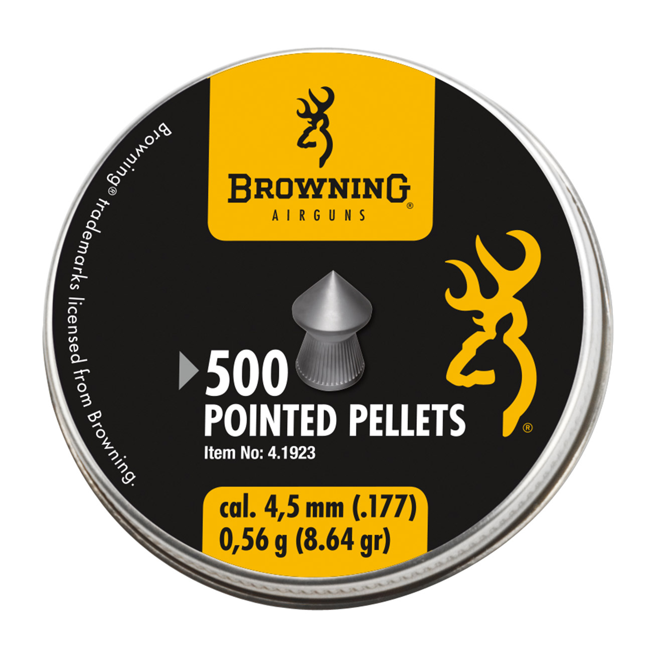 Browning Spitzkopf-Diabolos Pointed Pellets 4,5mm 500 Stück