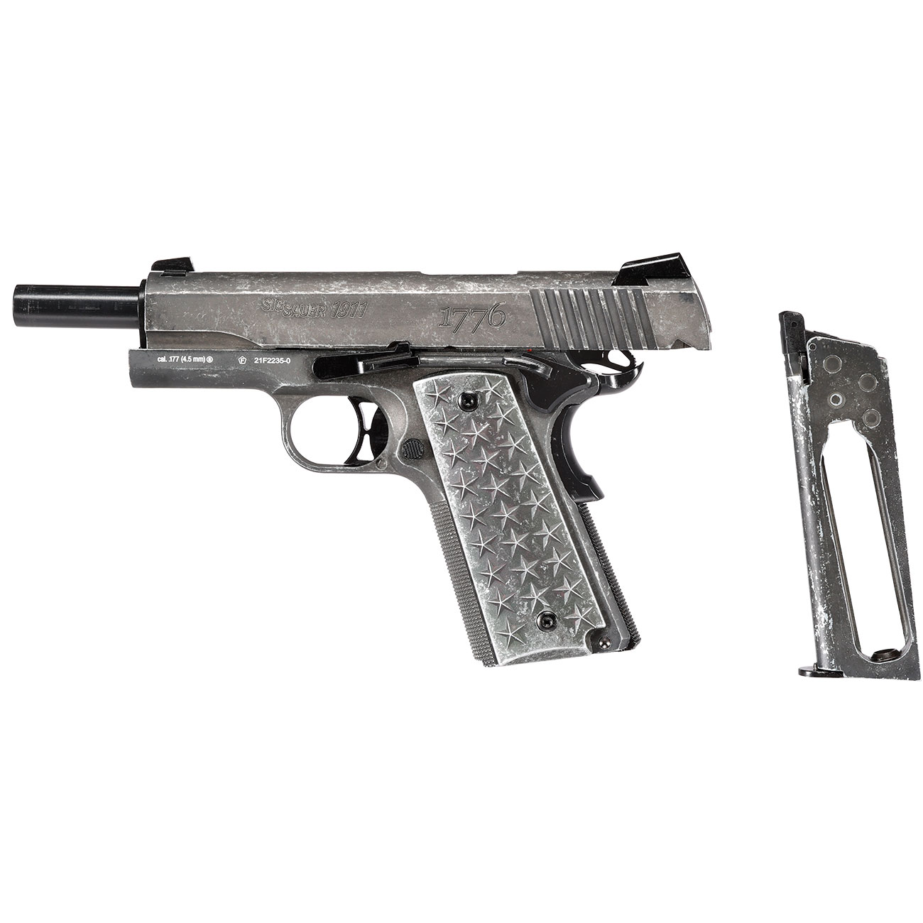 Sig Sauer 1911 WTP Special Edition CO2 Luftpistole Kal. 4,5 mm BB Vollmetall Bild 10