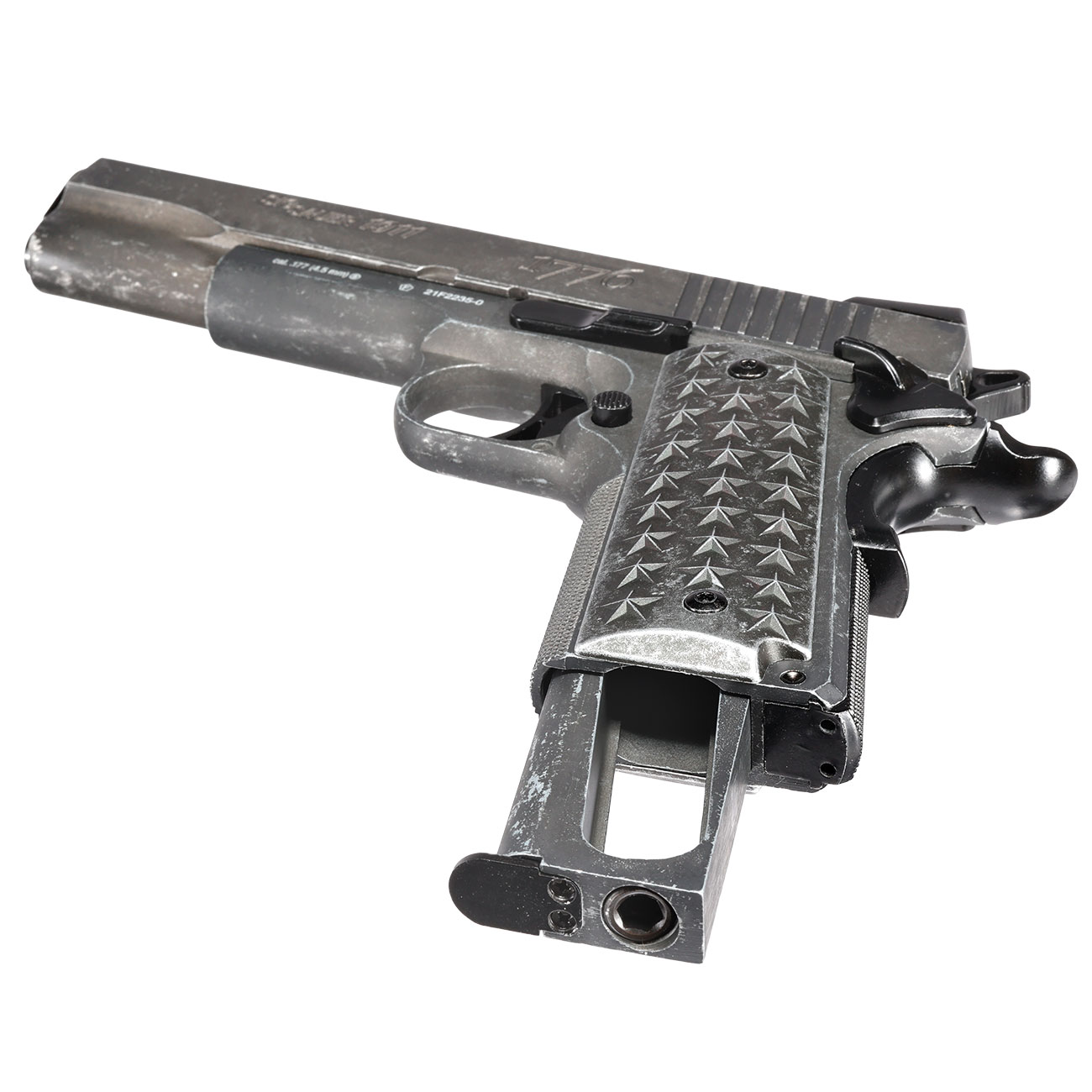Sig Sauer 1911 WTP Special Edition CO2 Luftpistole Kal. 4,5 mm BB Vollmetall Bild 6