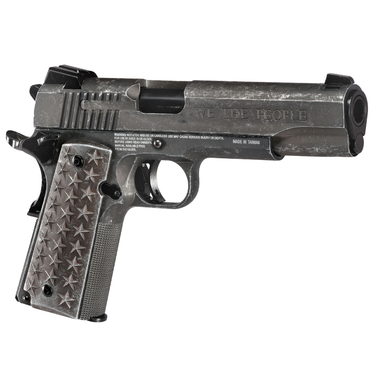 Sig Sauer 1911 WTP Special Edition CO2 Luftpistole Kal. 4,5 mm BB Vollmetall Bild 7