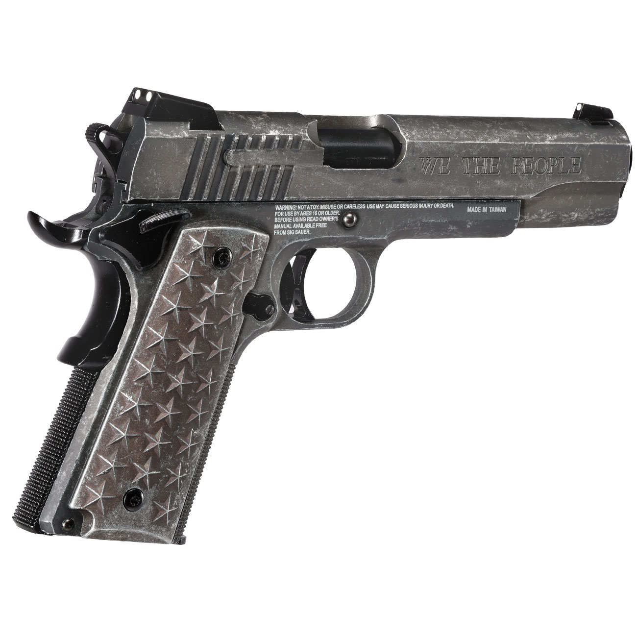 Sig Sauer 1911 WTP Special Edition CO2 Luftpistole Kal. 4,5 mm BB Vollmetall Bild 9