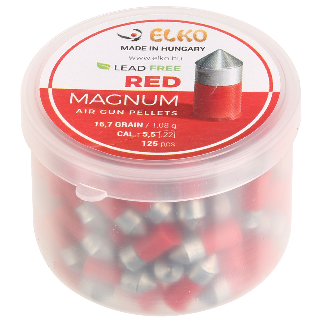 Elko Spitzkopf-Diabolos Red Magnum Kal. 5,5 mm 125er Dose Bild 1