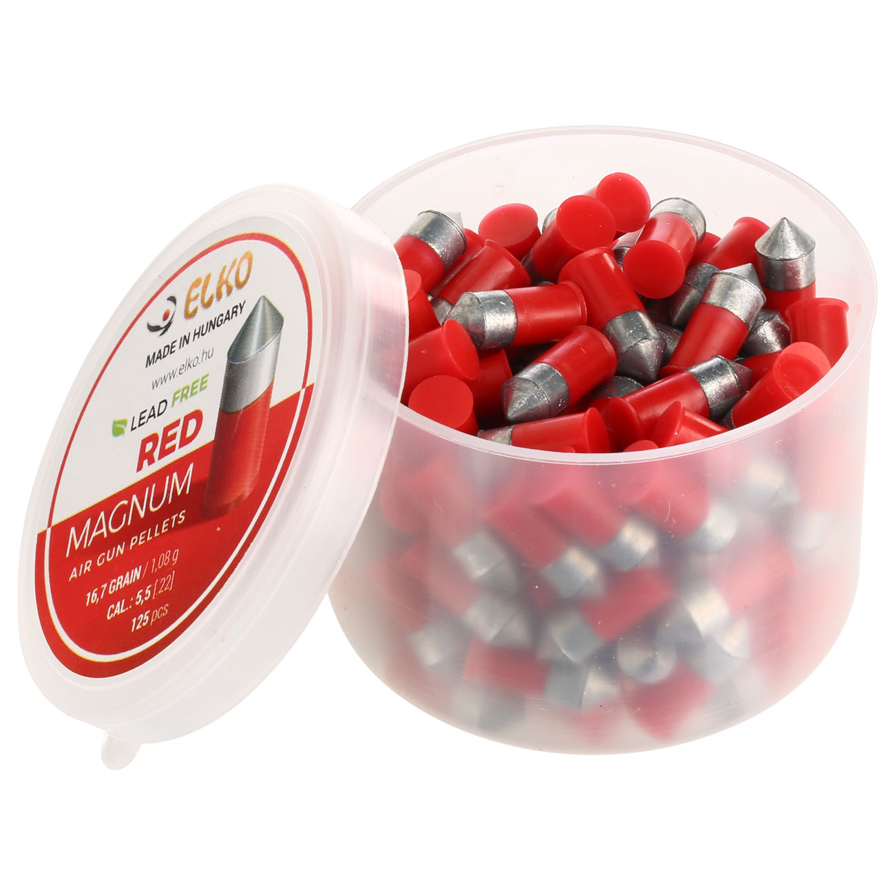 Elko Spitzkopf-Diabolos Red Magnum Kal. 5,5 mm 125er Dose Bild 1