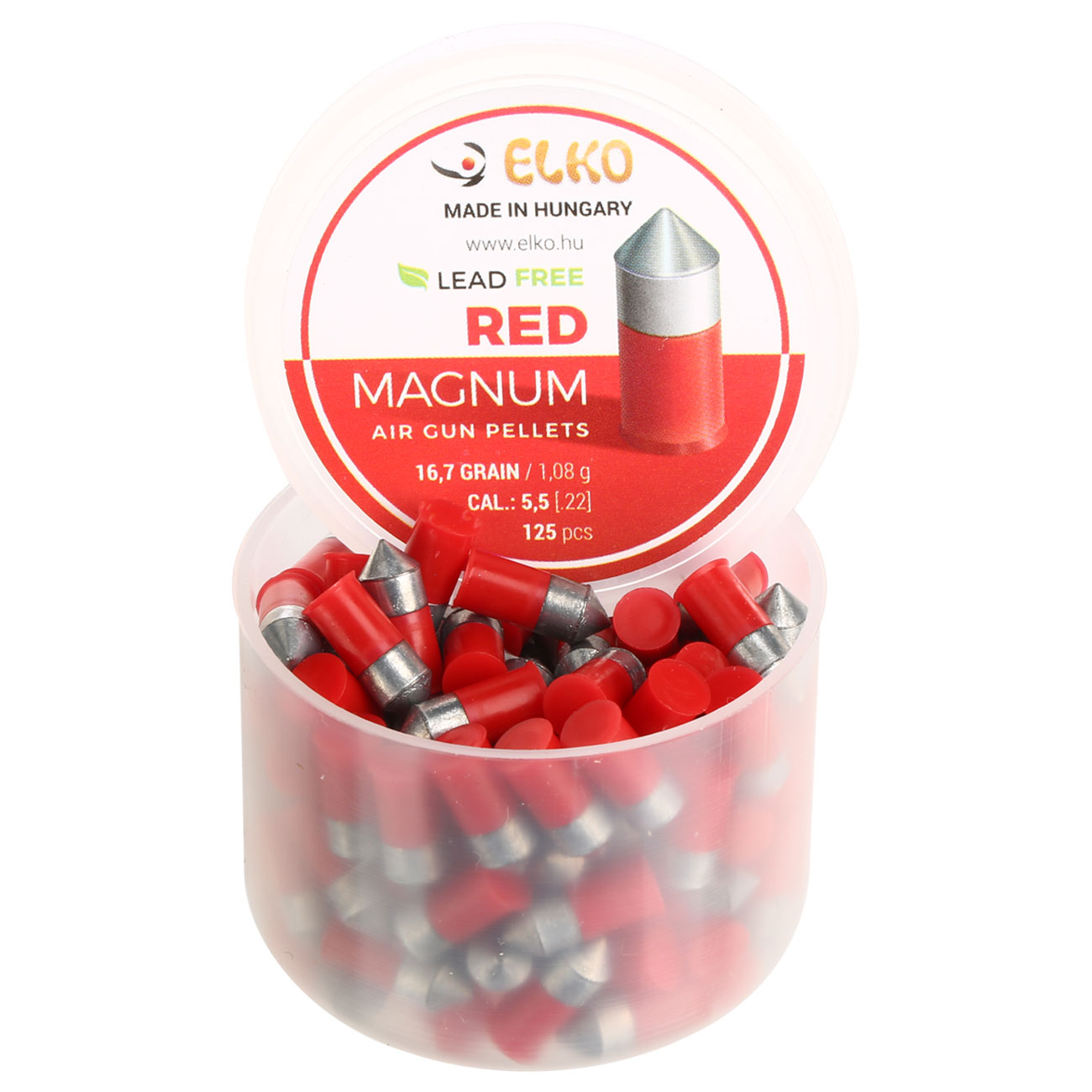 Elko Spitzkopf-Diabolos Red Magnum Kal. 5,5 mm 125er Dose Bild 1