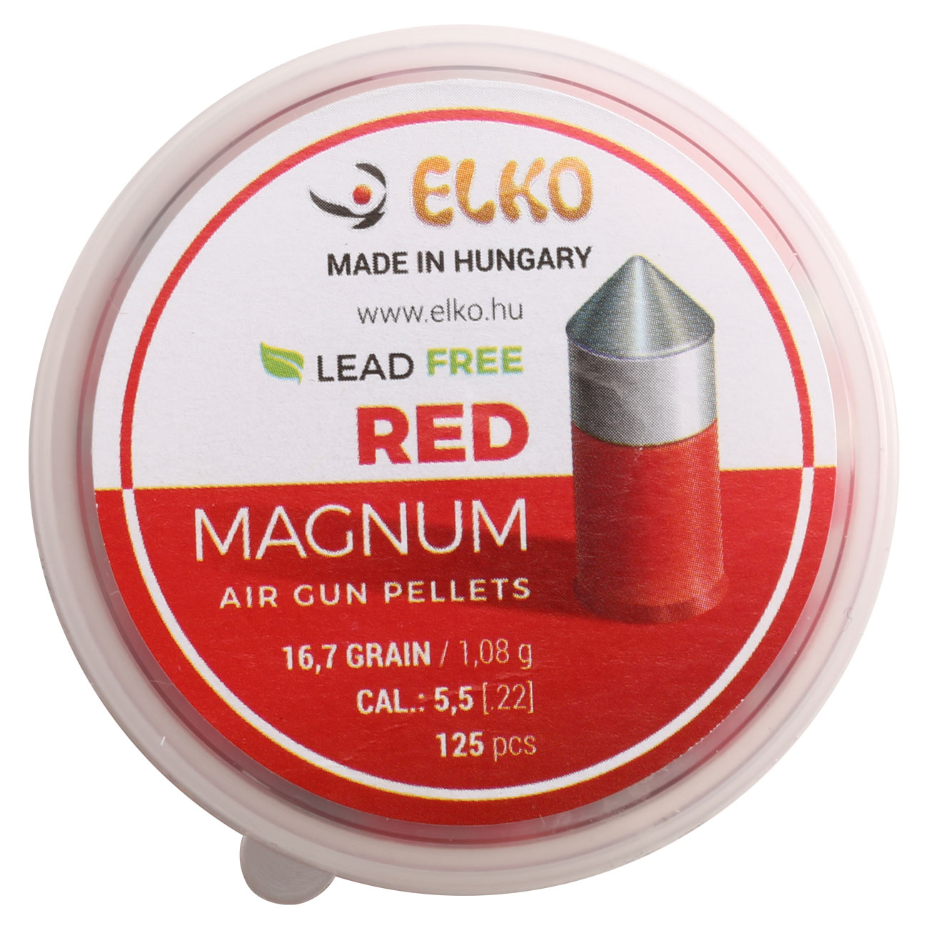 Elko Spitzkopf-Diabolos Red Magnum Kal. 5,5 mm 125er Dose Bild 1