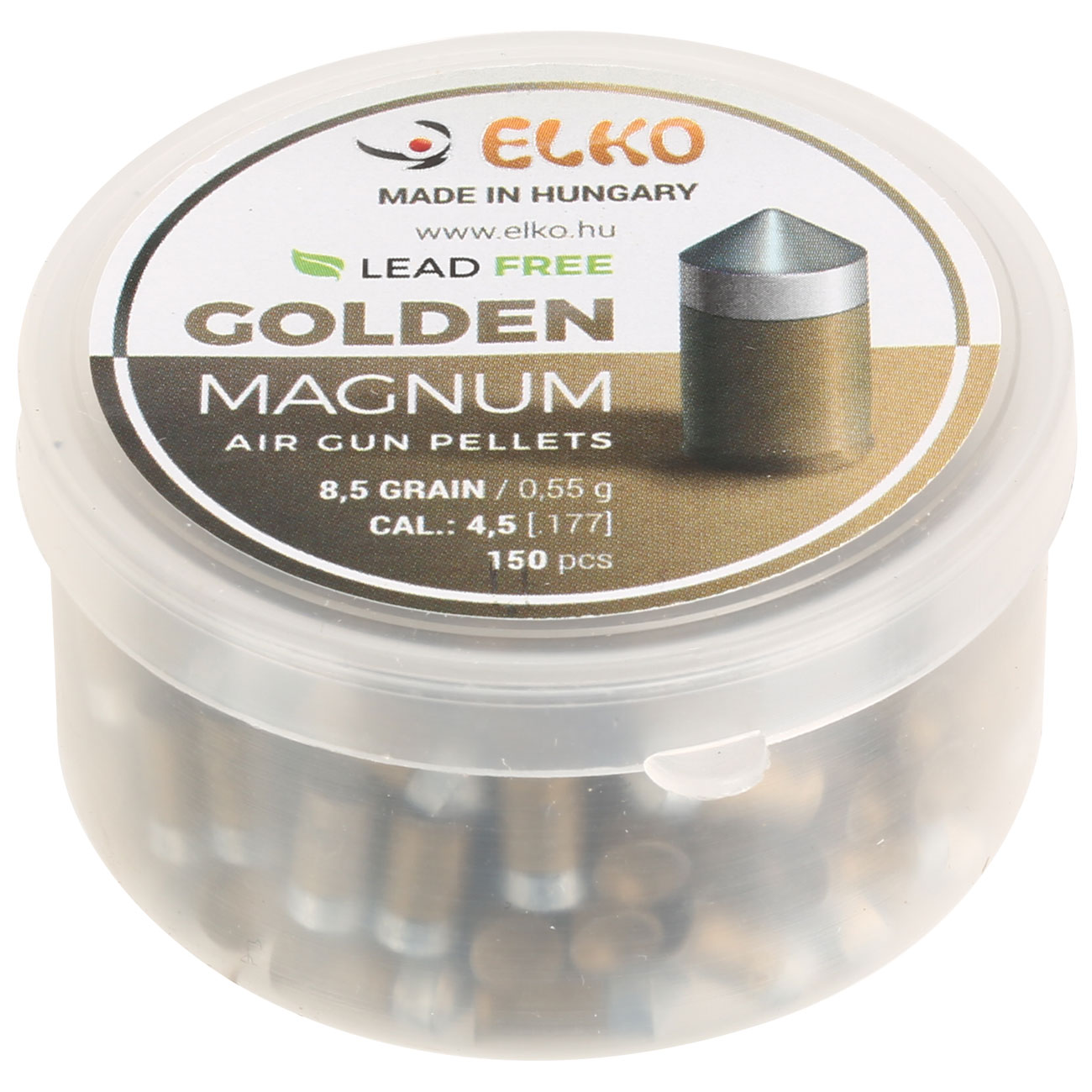 Elko Spitzkopf-Diabolos Golden Magnum Kal. 4,5 mm 150er Dose Bild 1