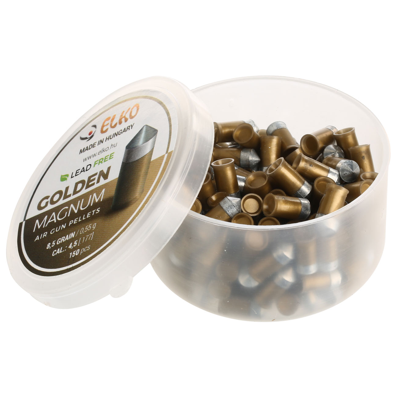 Elko Spitzkopf-Diabolos Golden Magnum Kal. 4,5 mm 150er Dose Bild 1