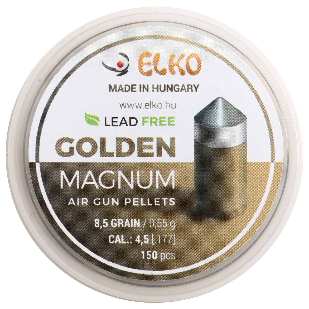 Elko Spitzkopf-Diabolos Golden Magnum Kal. 4,5 mm 150er Dose Bild 1