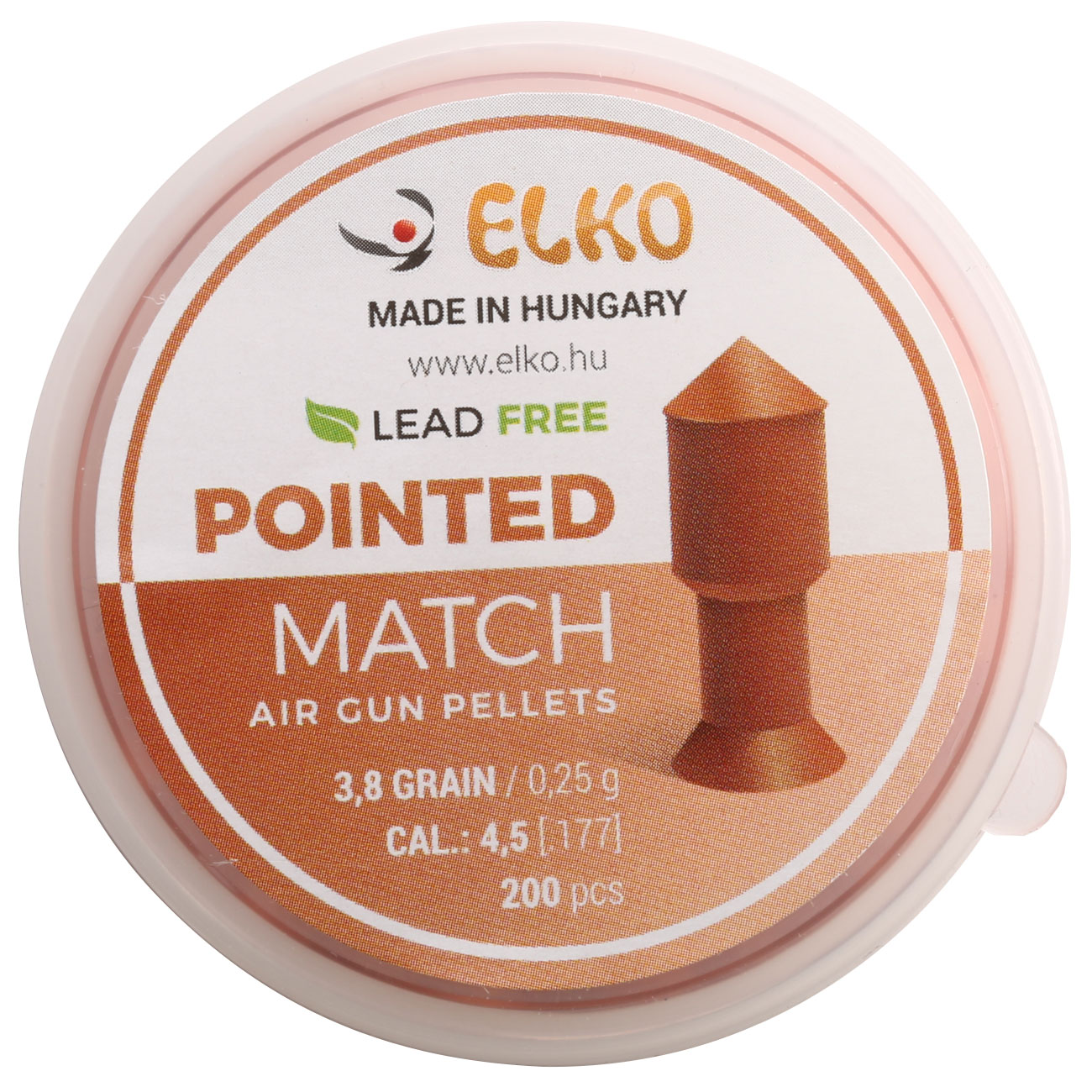 50 Stück ELKO Pointed Match 4,5 mm 