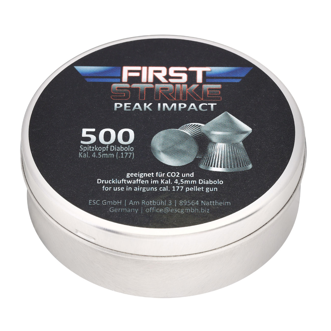 First Strike Spitzkopf-Diabolos Peak Impact 4,5 mm 500 Stck Bild 1