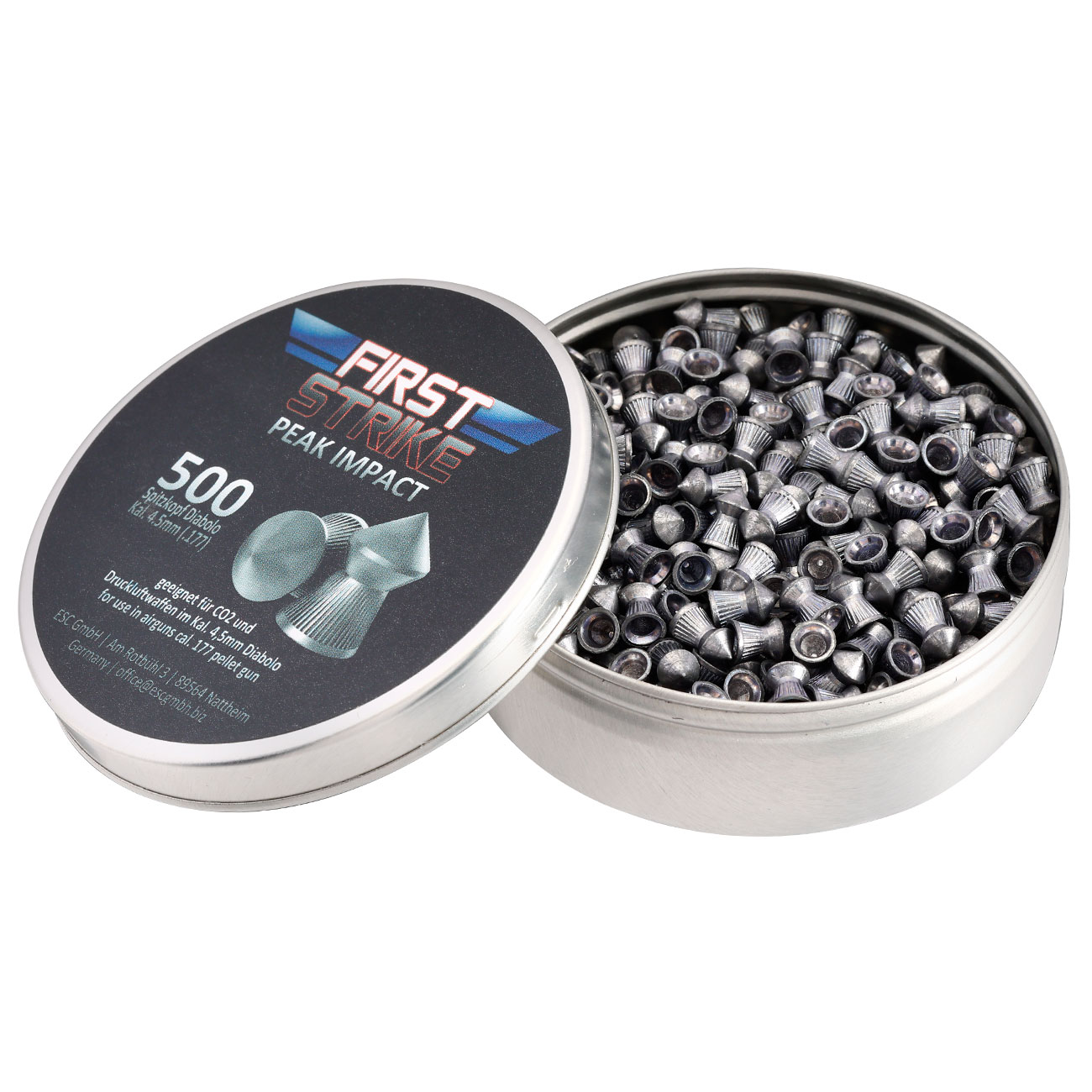 First Strike Spitzkopf-Diabolos Peak Impact 4,5 mm 500 Stck Bild 2