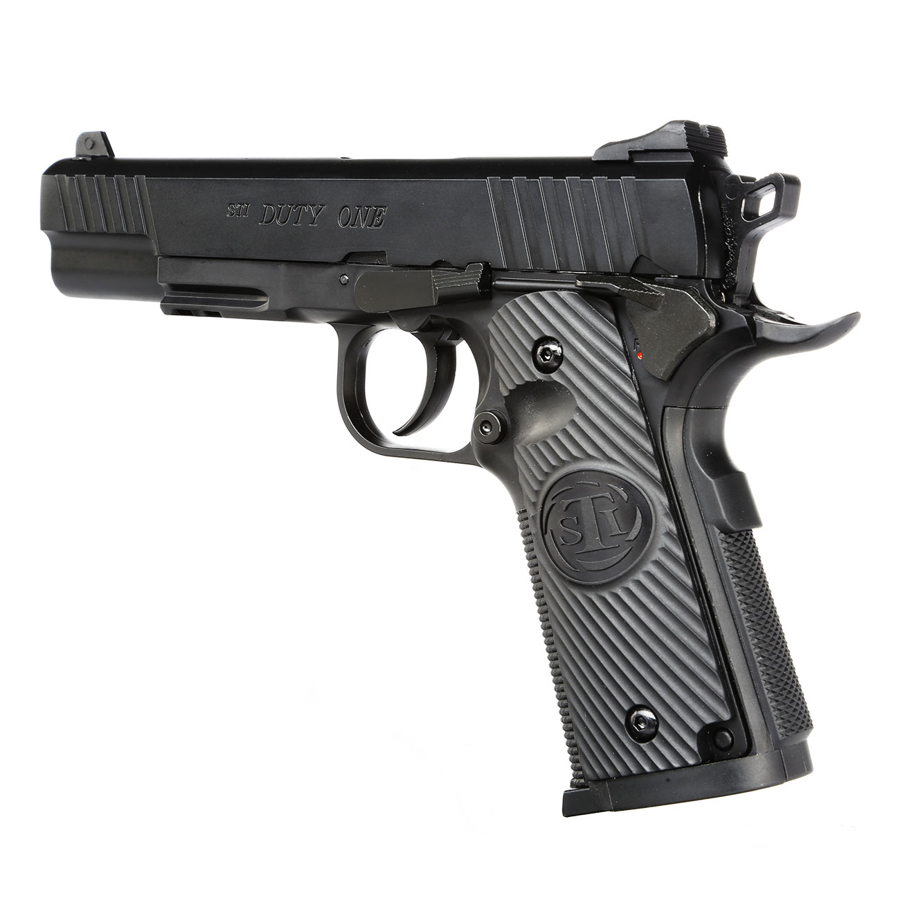 ASG STI Duty One CO2 Luftpistole Kal. 4,5mm BB Non Blowback Metallschlitten schwarz Bild 2