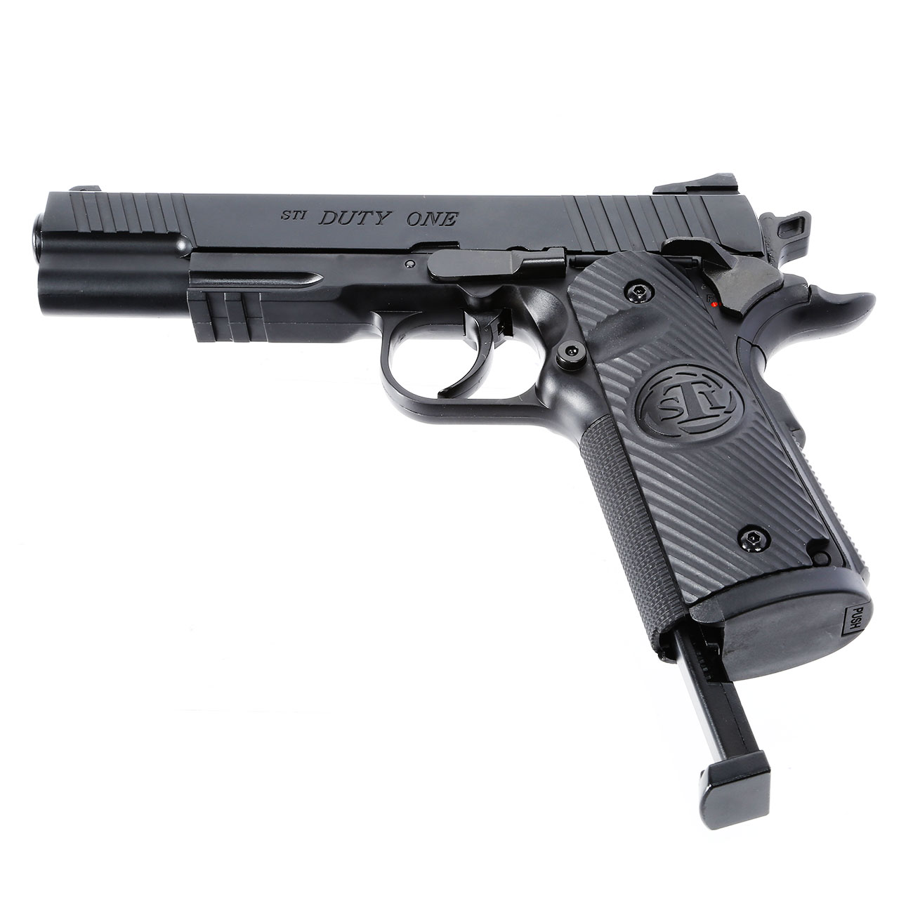 ASG STI Duty One CO2 Luftpistole Kal. 4,5mm BB Non Blowback Metallschlitten schwarz Bild 5