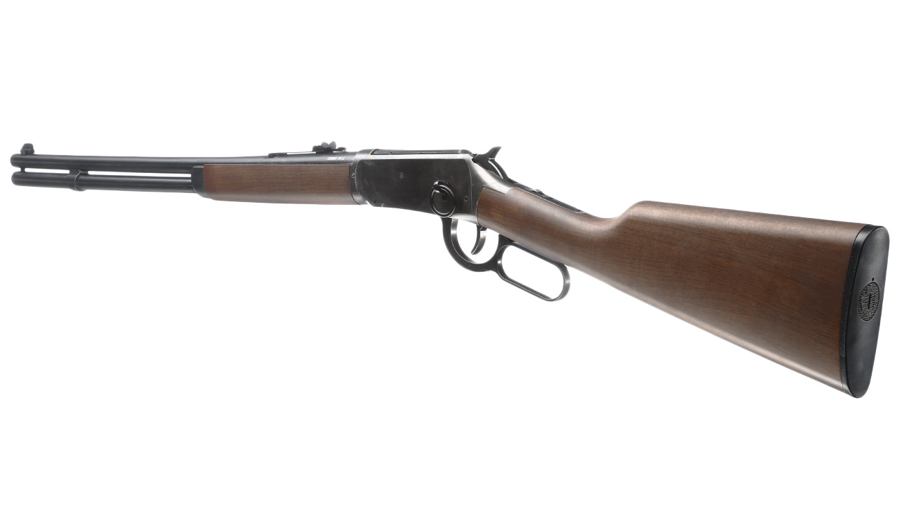 Legends Cowboy Rifle Luftgewehr Kal. 4,5 mm BB + Stahl-BBs + Kugelkasten + Schiescheiben + CO2 Kapseln Bild 2