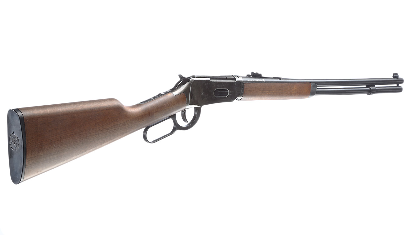 Legends Cowboy Rifle Luftgewehr Kal. 4,5 mm BB + Stahl-BBs + Kugelkasten + Schiescheiben + CO2 Kapseln Bild 3
