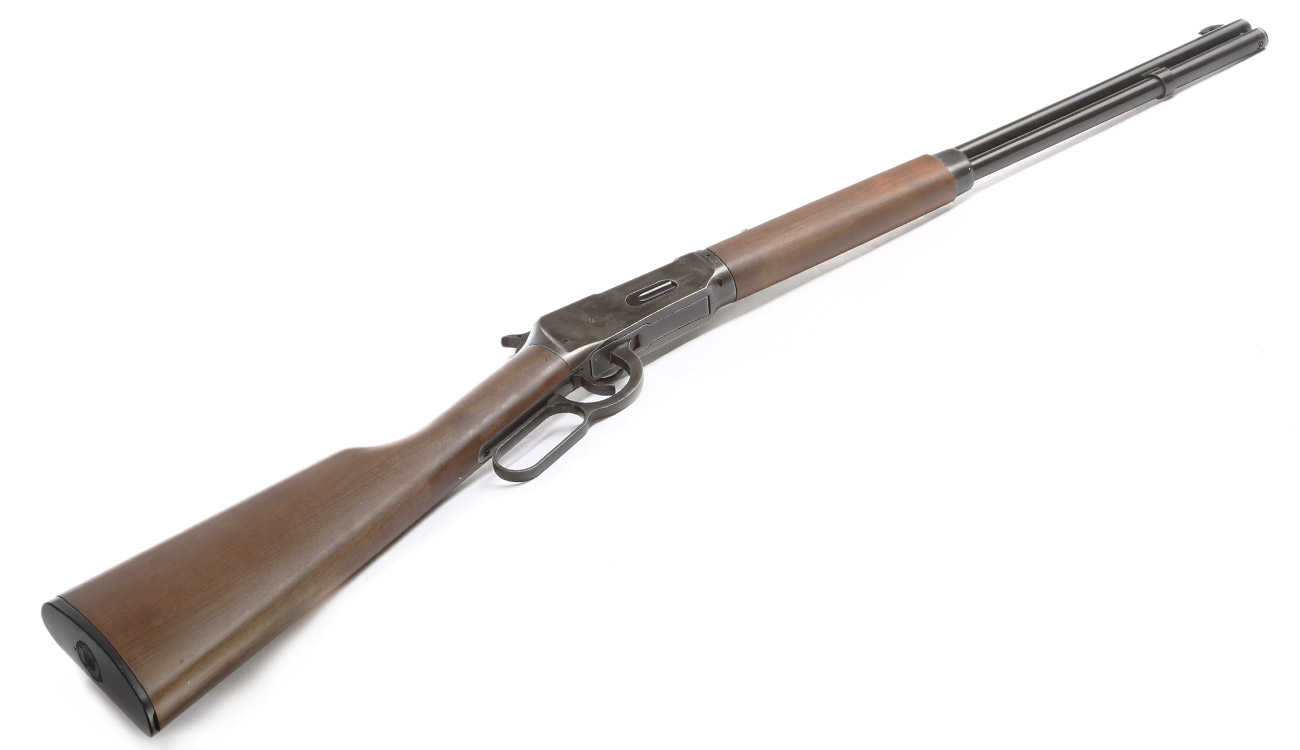 Legends Cowboy Rifle Luftgewehr Kal. 4,5 mm BB + Stahl-BBs + Kugelkasten + Schiescheiben + CO2 Kapseln Bild 7