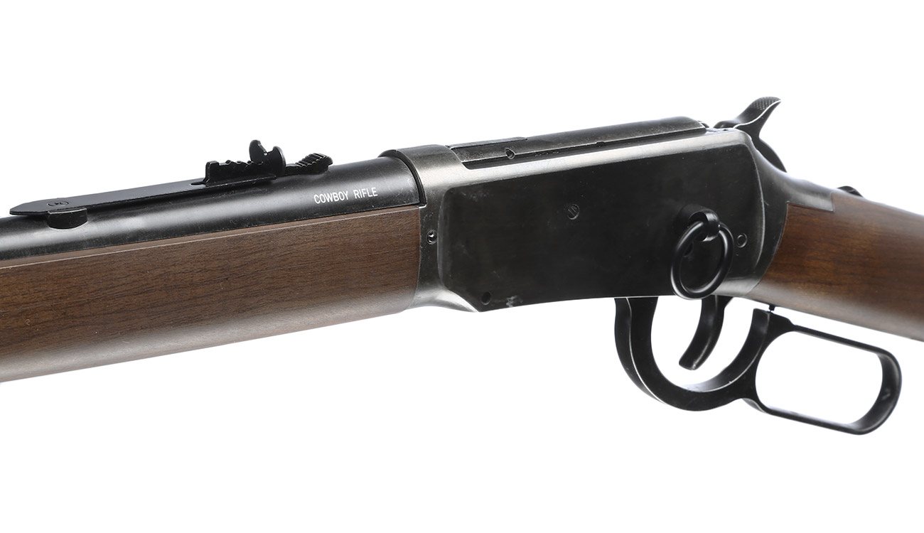 Legends Cowboy Rifle Luftgewehr Kal. 4,5 mm BB + Stahl-BBs + Kugelkasten + Schiescheiben + CO2 Kapseln Bild 8