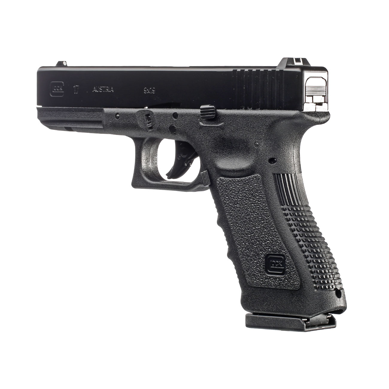 Glock 17 CO2 Luftpistole Kal. 4,5 mm BB schwarz Bild 3