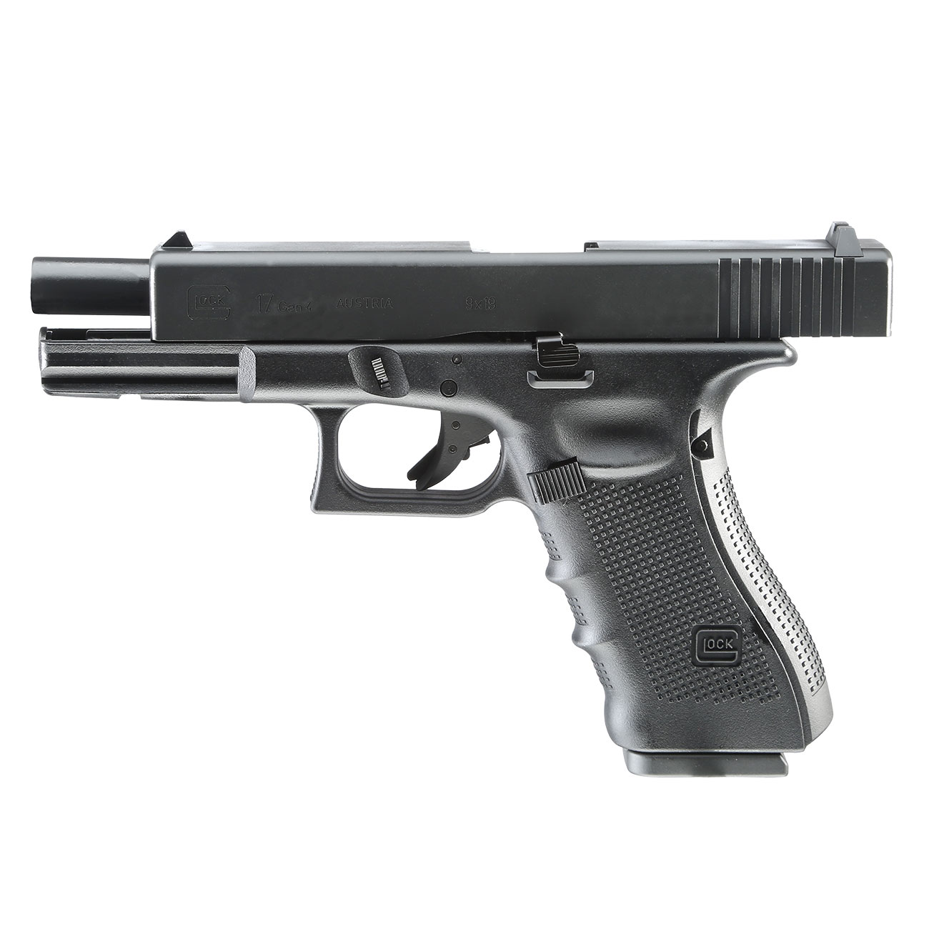 Umarex Glock 17 Gen. 4 CO2 Luftpistole Kal. 4,5 mm BB schwarz Metallschlitten Bild 3