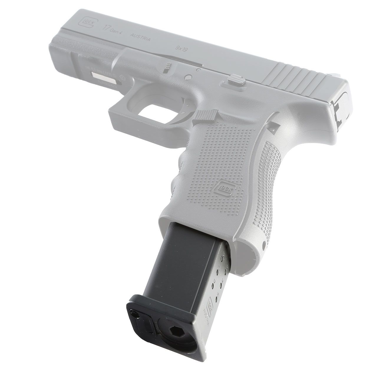 Ersatzmagazin Glock 17 Gen. 4 CO2 Luftpistole Kal. 4,5mm BB - 19 Schuss Bild 2