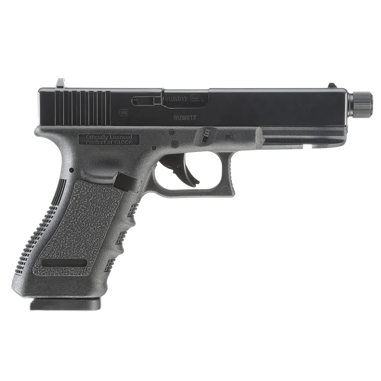 Glock 17 Gen 3 Co2 Pistole Kal 4 5 Mm Diabolo Stahl Bb Mit Laufgewinde Inkl Glock Pistolenkoffer Kotte Zeller