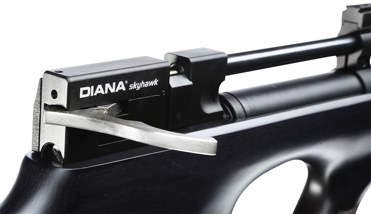 Diana Skyhawk Black Pressluftgewehr PCP Kal. 4,5 mm Minelli Holzschaft Bild 1