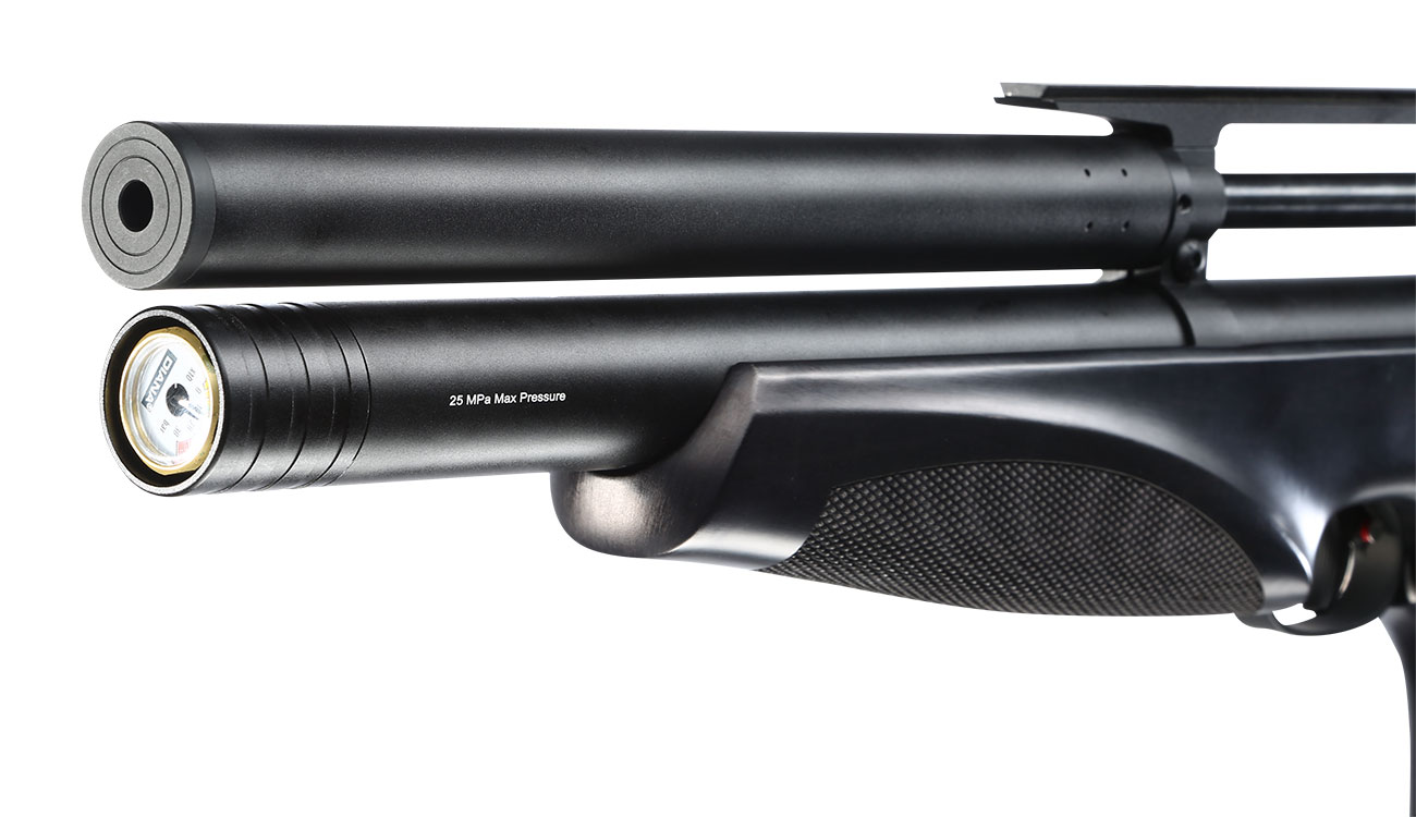 Diana Skyhawk Black Pressluftgewehr PCP Kal. 4,5 mm Minelli Holzschaft Bild 8