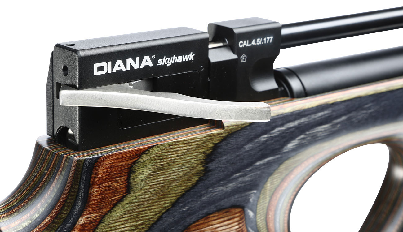 Diana Skyhawk Laminated Pressluftgewehr PCP Kal. 4,5 mm Minelli Holzschaft Bild 1