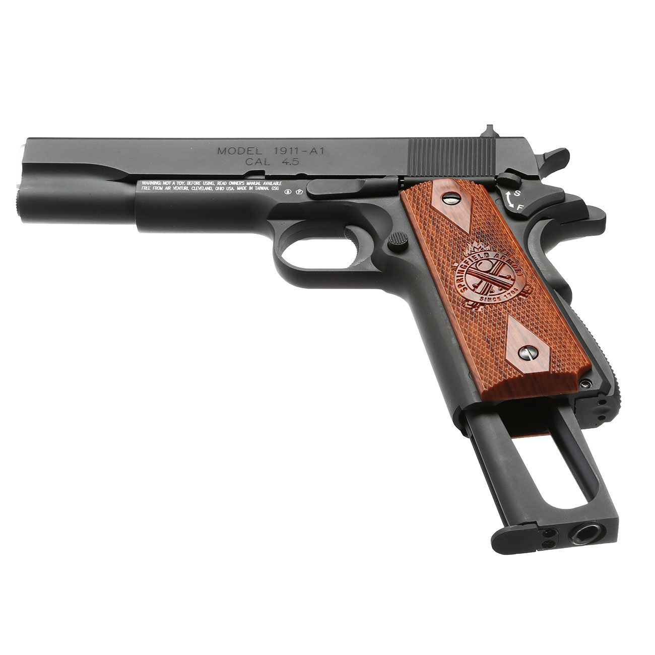 Springfield 1911 CO2-Luftpistole Kal. 4,5mm BB Bild 4