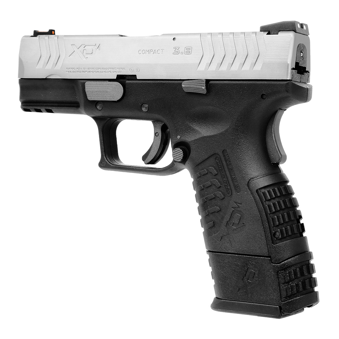 Springfield XDM Compact CO2-Luftpistole 4,5mm BB Blowback Bicolor Bild 2