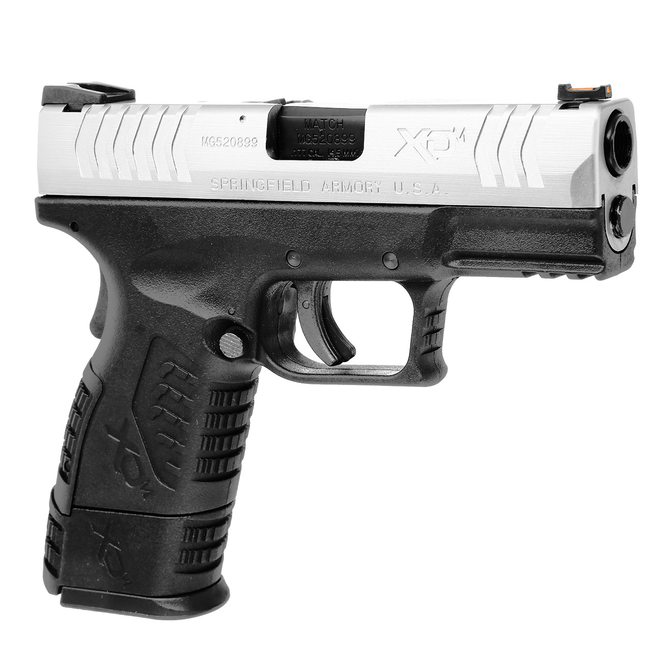 Springfield XDM Compact CO2 Luftpistole 4,5mm BB Blowback Bicolor Bild 8