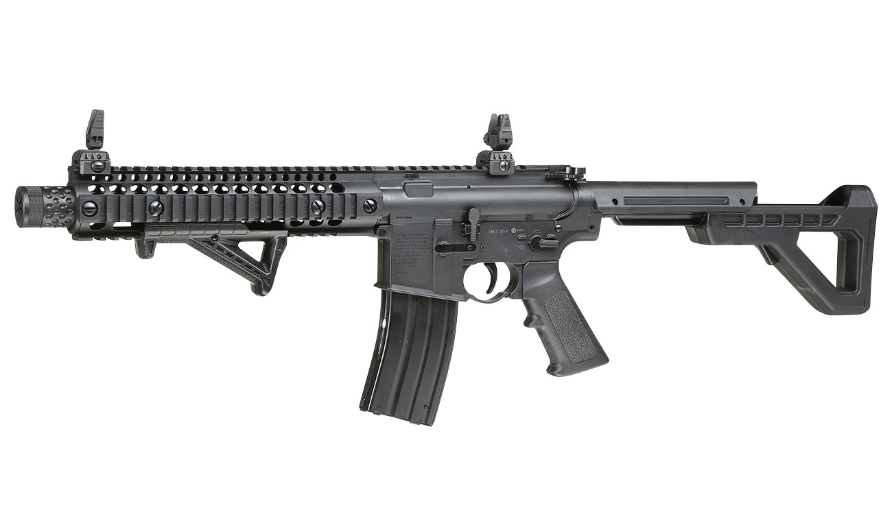 DPMS Panther Arms SBR CO2Luftgewehr Kal. 4,5 mm StahlBB schwarz
