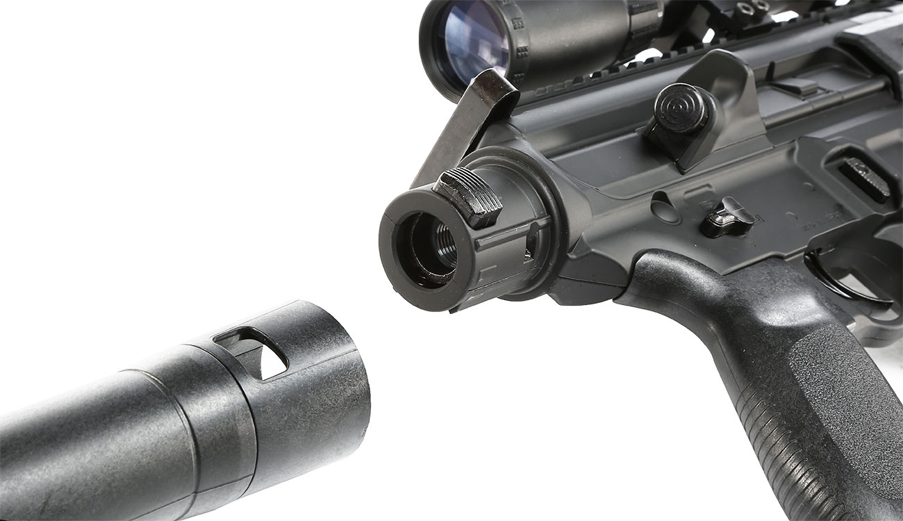 Sig Sauer MCX CO2-Luftgewehr 4,5mm Diabolo schwarz inkl. Sig Sauer 1-4x24WR Zielfernrohr Bild 11