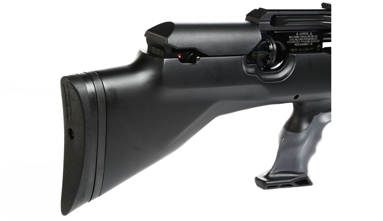 Weihrauch HW 100 BP-K 4,5mm Diabolo Pressluftgewehr inkl. Schalldämpfer Bild 1