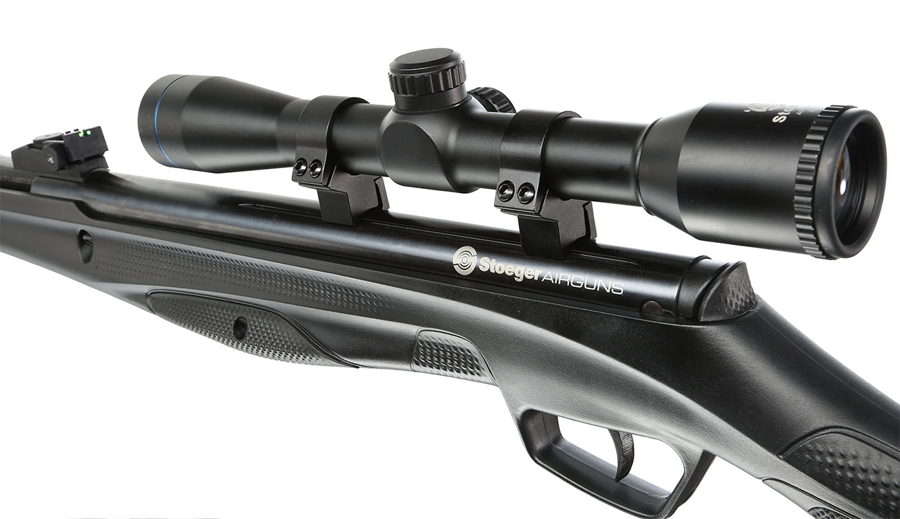 Stoeger RX20 S3 Premium Luftgewehr Kal. 4,5 mm Diabolo schwarz inkl. Schalldämpfer u. Zielfernrohr 4x32 Bild 1