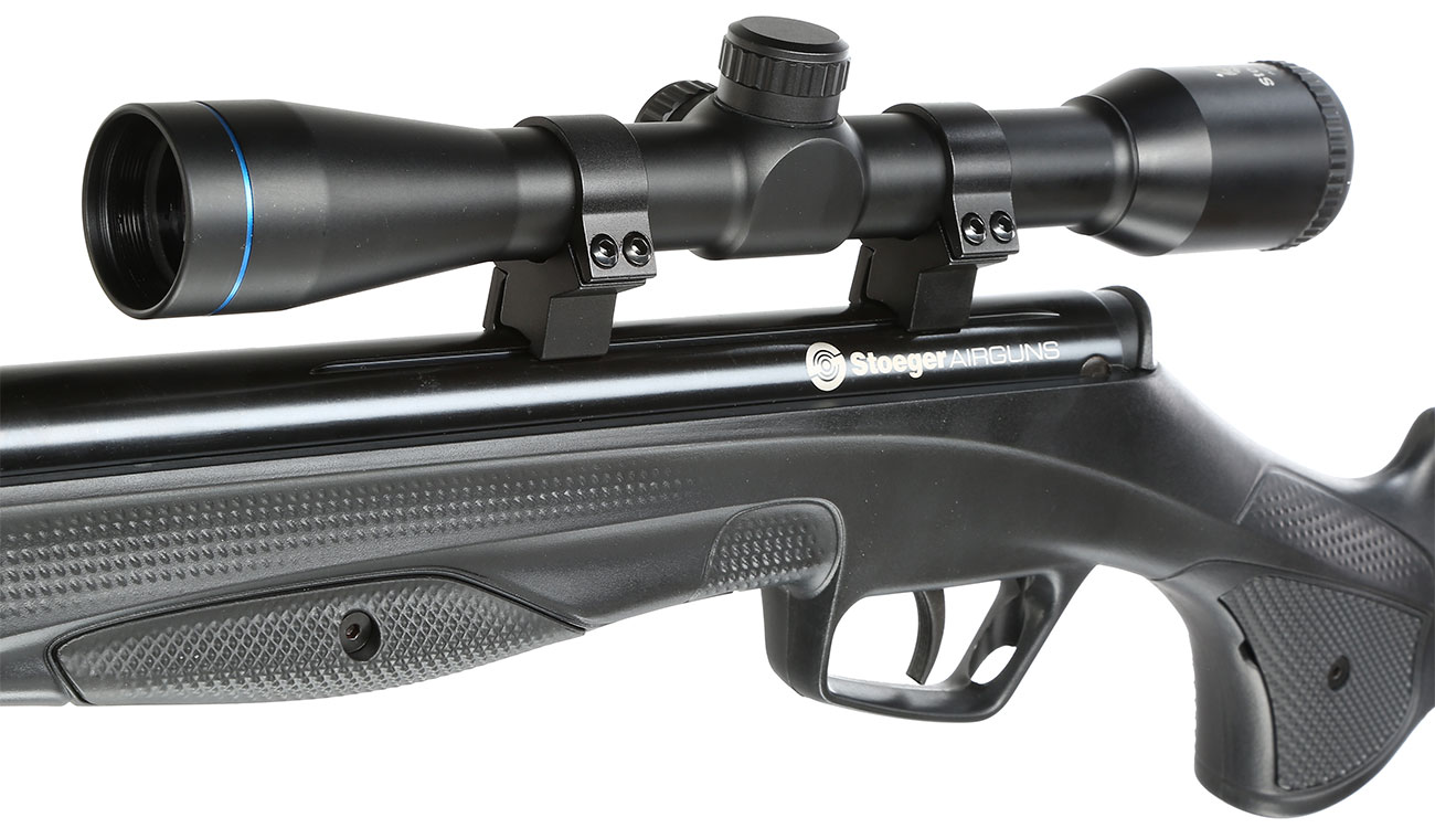 Stoeger RX20 S3 Premium Luftgewehr Kal. 4,5 mm Diabolo schwarz inkl. Schalldämpfer u. Zielfernrohr 4x32 Bild 9