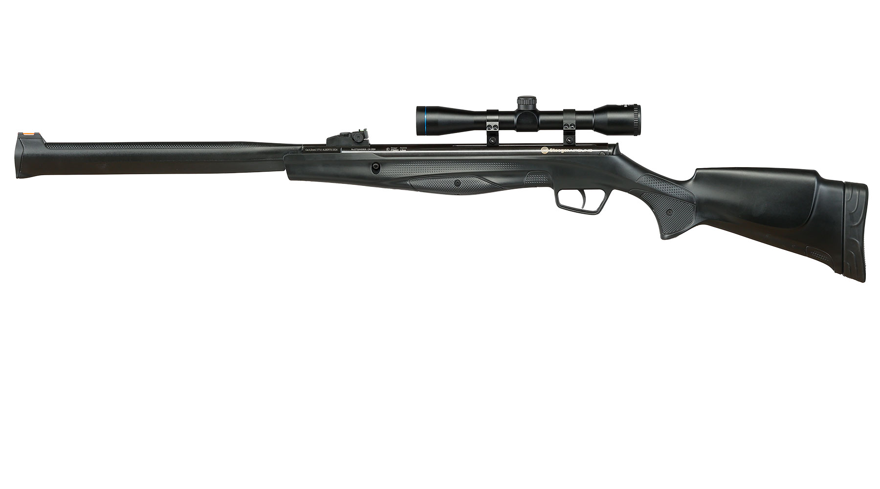 Stoeger RX20 S3 Combo Luftgewehr Set Kal. 4,5 mm Diabolo schwarz inkl. Schalld�mpfer u. Zielfernrohr 4x32