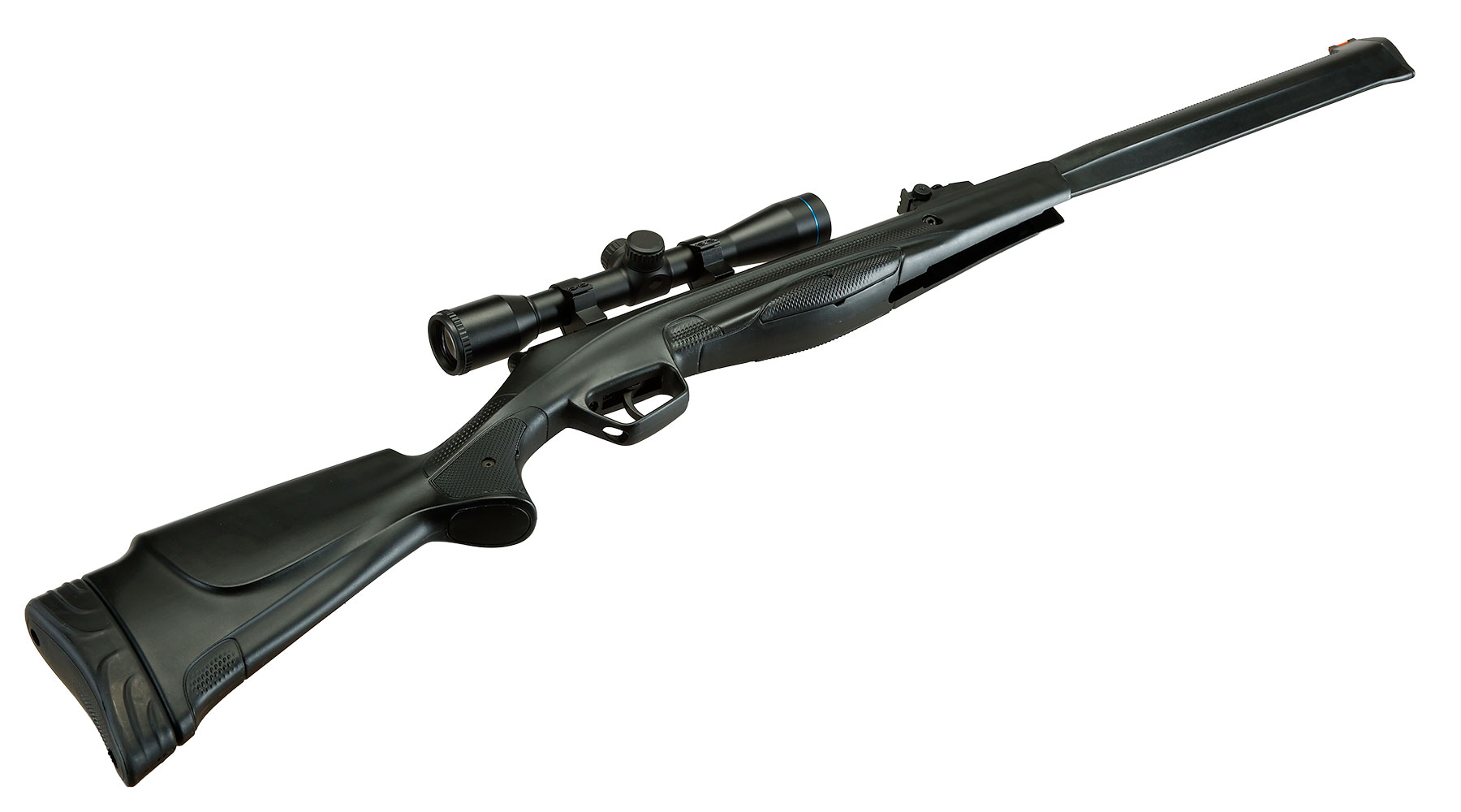 Stoeger RX20 S3 Combo Luftgewehr Set Kal. 4,5 mm Diabolo schwarz inkl. Schalld�mpfer u. Zielfernrohr 4x32 Bild 9
