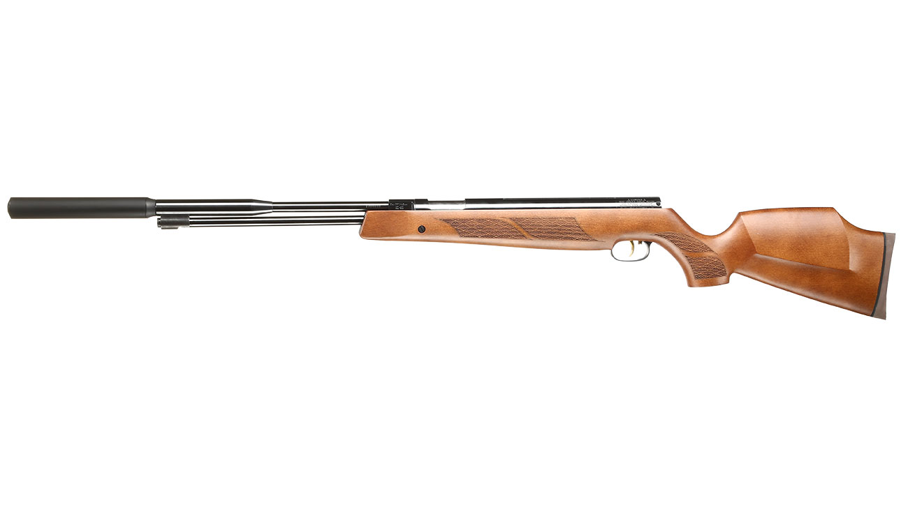Weihrauch Luftgewehr HW 97 K SD Kal. 4,5 mm Diabolo Buchenholz inkl. Schalldmpfer