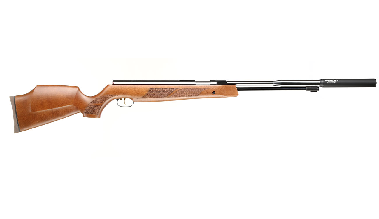 Weihrauch Luftgewehr HW 97 K SD Kal. 4,5 mm Diabolo Buchenholz inkl. Schalldmpfer Bild 2