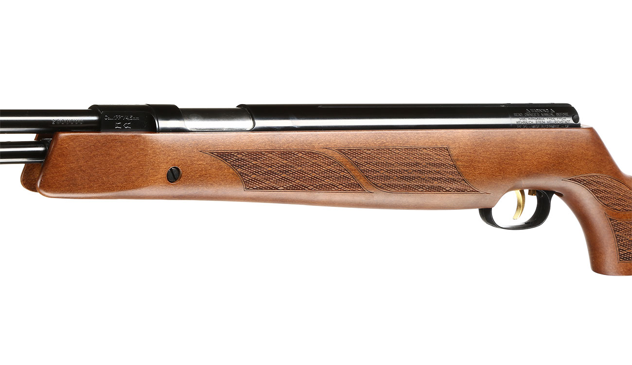 Weihrauch Luftgewehr HW 97 K SD Kal. 4,5 mm Diabolo Buchenholz inkl. Schalldmpfer Bild 6