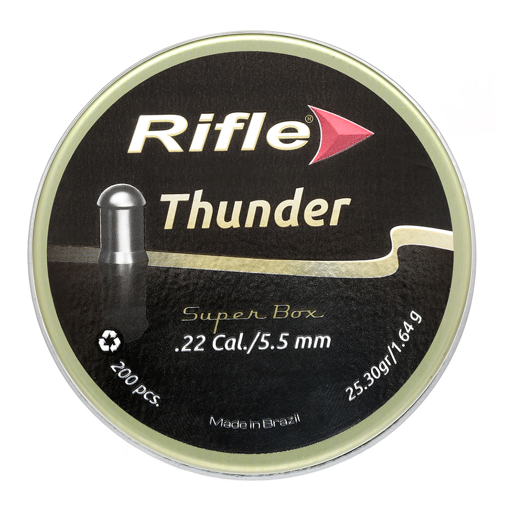 Rifle Rundkopf-Diabolos Thunder Kaliber 5,5mm (.22) 200 Stück Bild 1