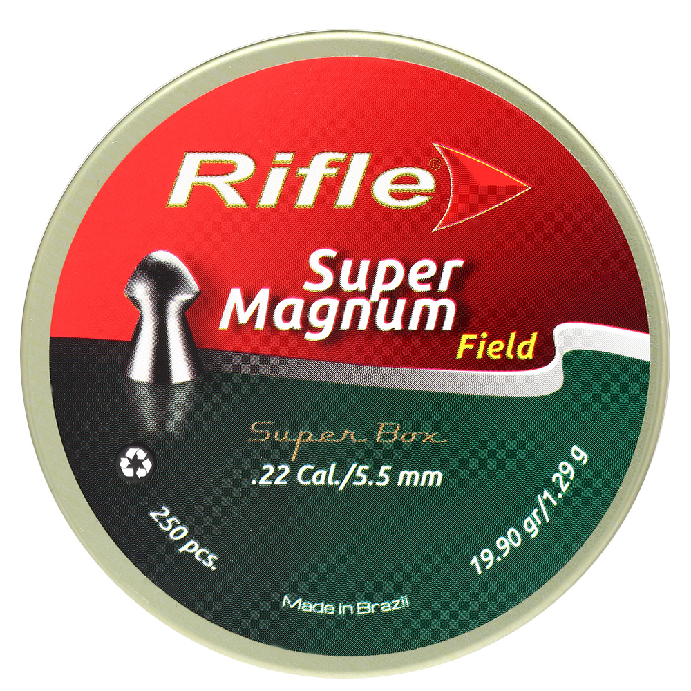 Rifle Rundkopf-Diabolos Super Magnum Kaliber 5,5mm (.22) 250 Stück Bild 1