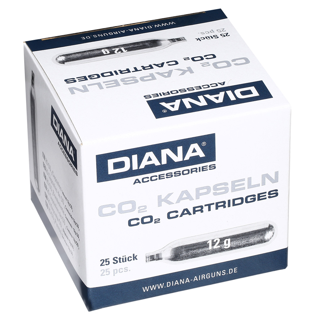 Diana CO2-Kapseln 12g 25er Packung