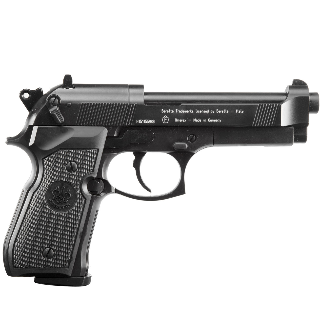 Beretta M92 FS CO2 Luftpistole 4,5 mm Diabolo brniert Bild 2