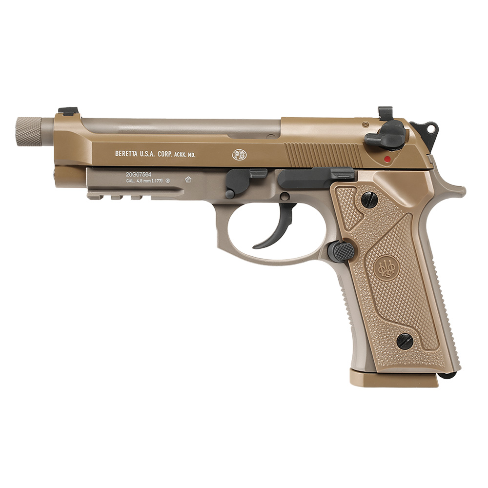 Beretta M9 A3 CO2 Luftpistole Kal. 4,5 mm BB FDE Vollmetall