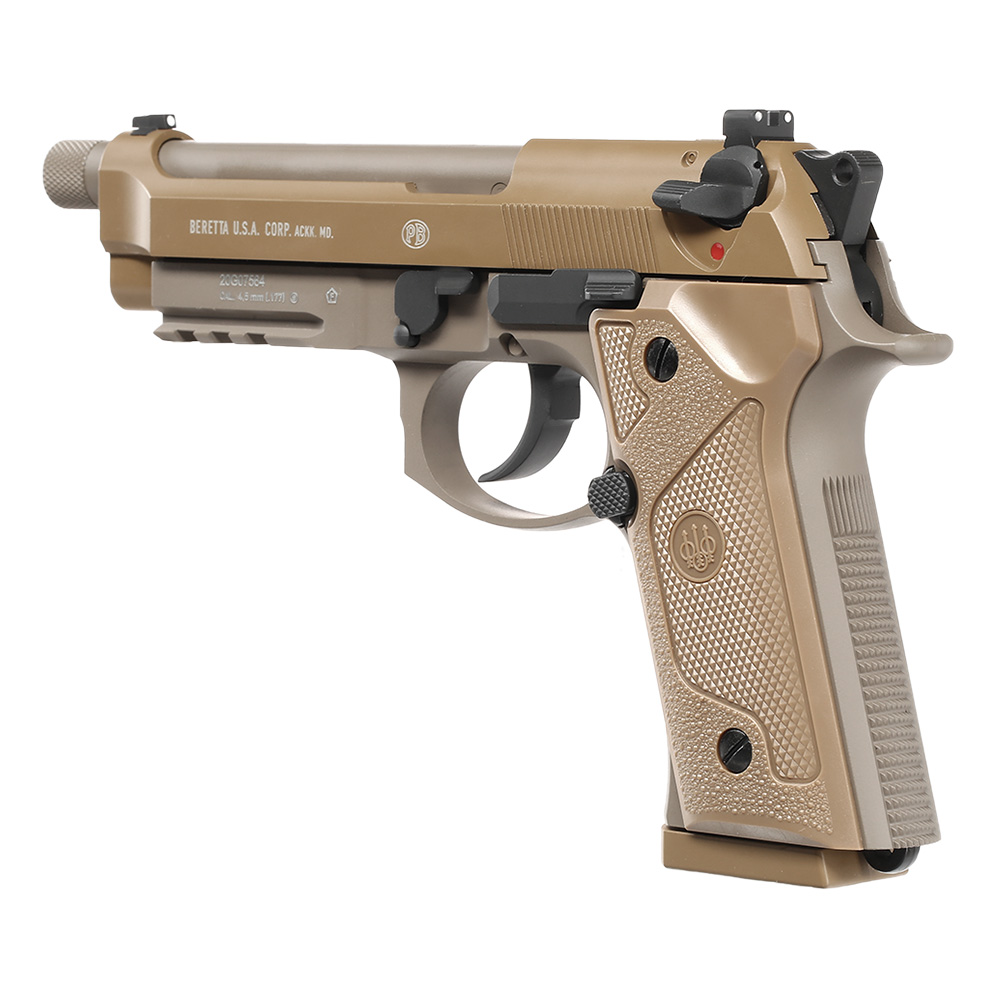 Beretta M9 A3 CO2 Luftpistole Kal. 4,5 mm BB FDE Vollmetall Bild 2