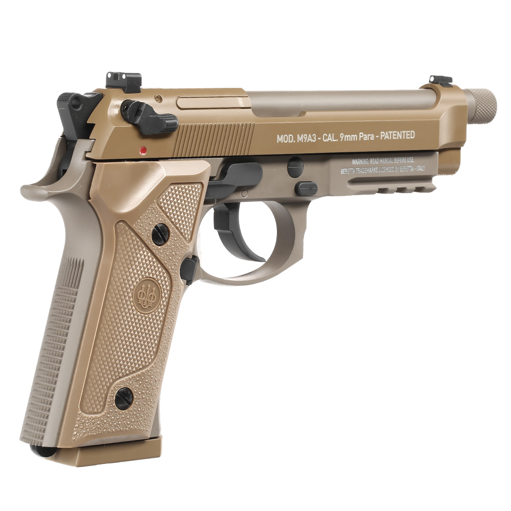 Beretta M9 A3 CO2 Luftpistole Kal. 4,5 mm BB FDE Vollmetall Bild 7